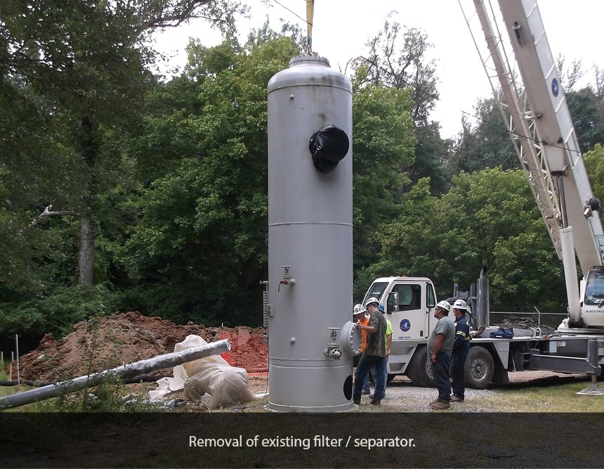 Confidential Natural Gas Client City Gate M&R Station Upgrade Project