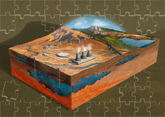 Geothermal Illustration