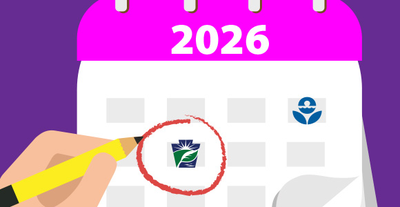 2026 Calendar With Regulator Logos and Key Dates Circled
