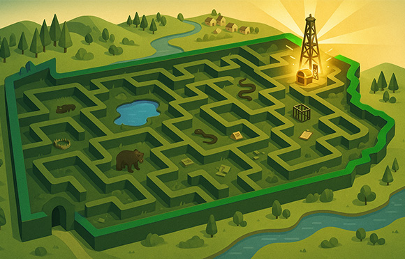 PA shaped maze with NG well.