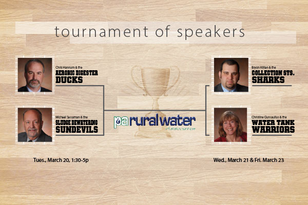PRWA March Madness Tournament of Speakers Bracket