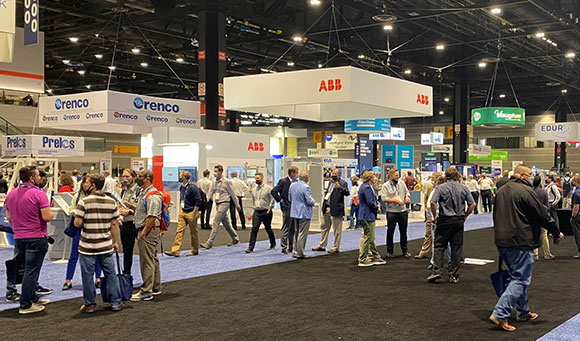 WEFTEC 2021 Tradeshow Floor Image