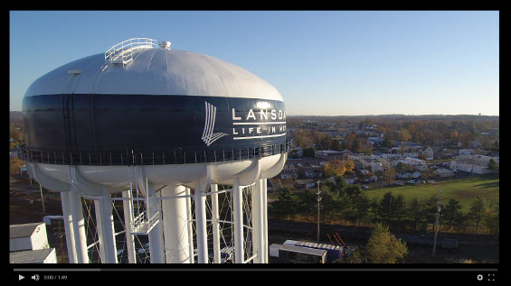 Landsdale Water Tank Rehabilitation Project Video